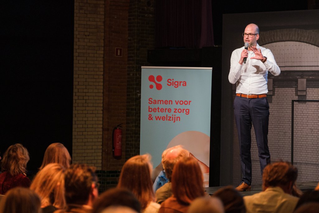 Sjoerd van den Heuvel spreekt