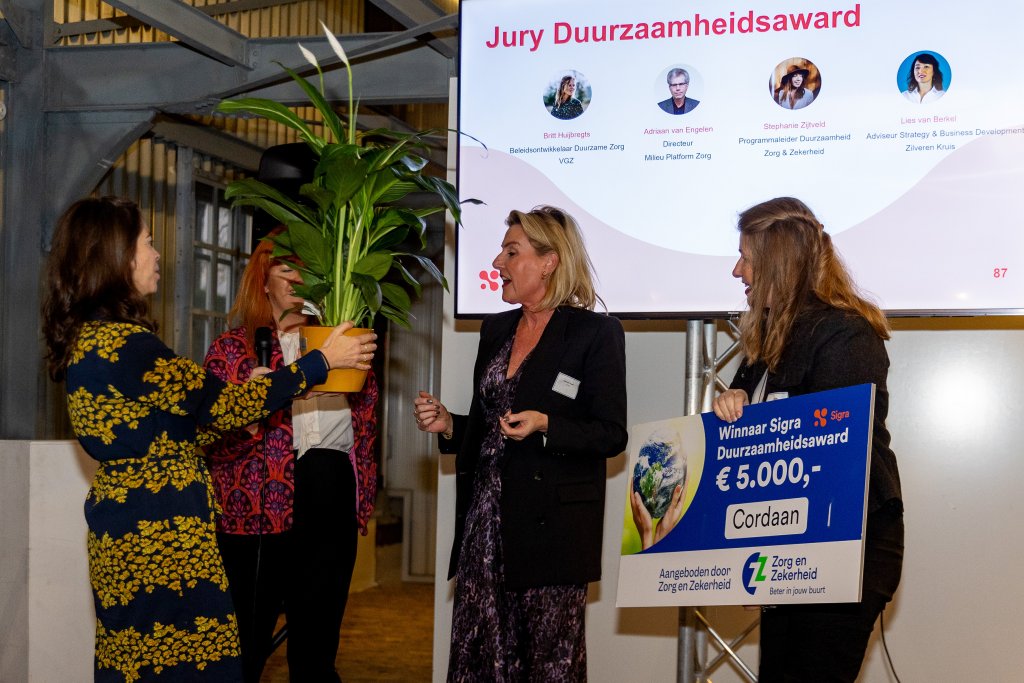 Uitreiking award